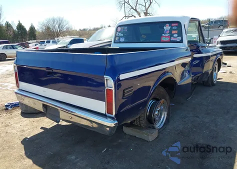 1972 Chevrolet C10 z USA, uszkodzony, nr VIN CCS142J129005
